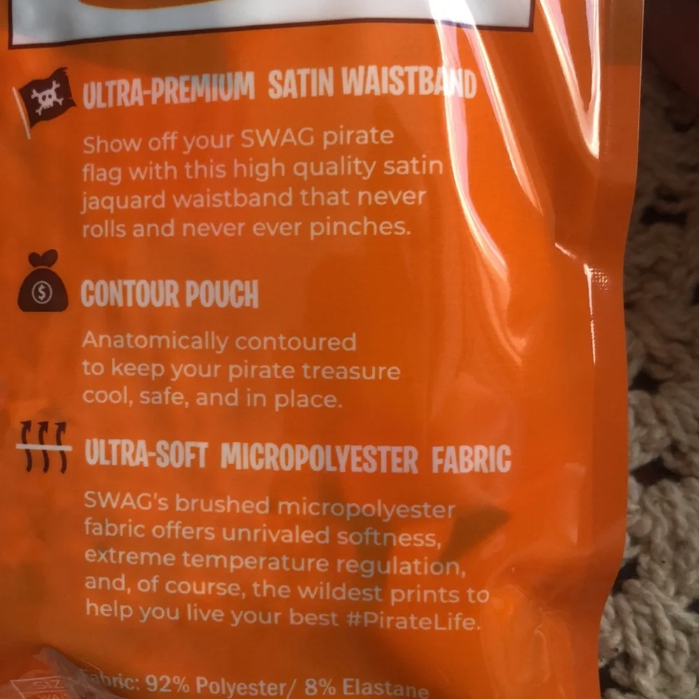 Men’s Novelty SWAG Doritos  Tortilla Chip Boxer Briefs SZ small